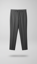 Relaxed Tapered Trousers Charcoal