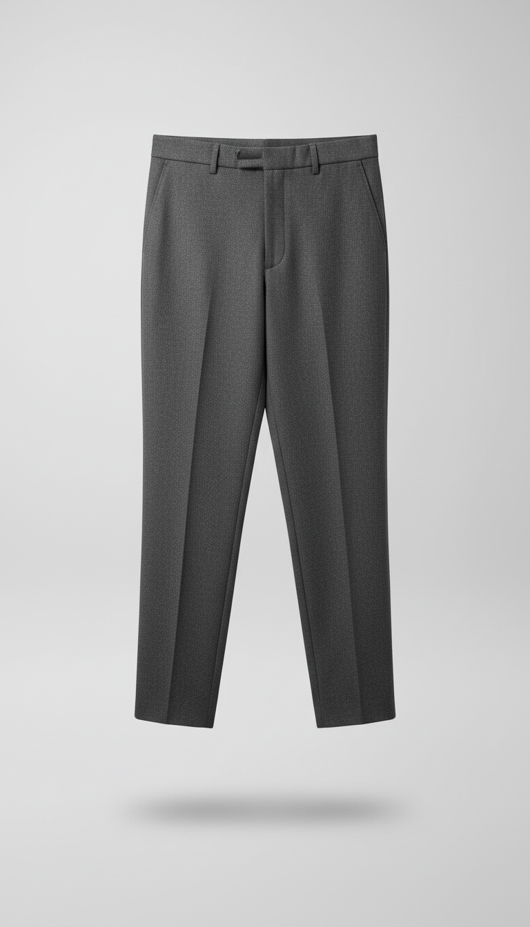 Relaxed Tapered Trousers Charcoal